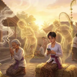 leluhur saat galungan