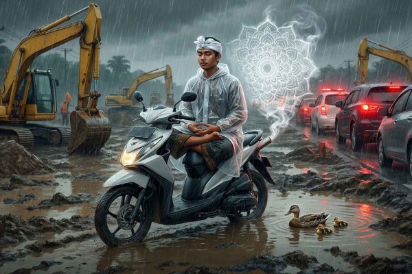 proyek jalan di bali