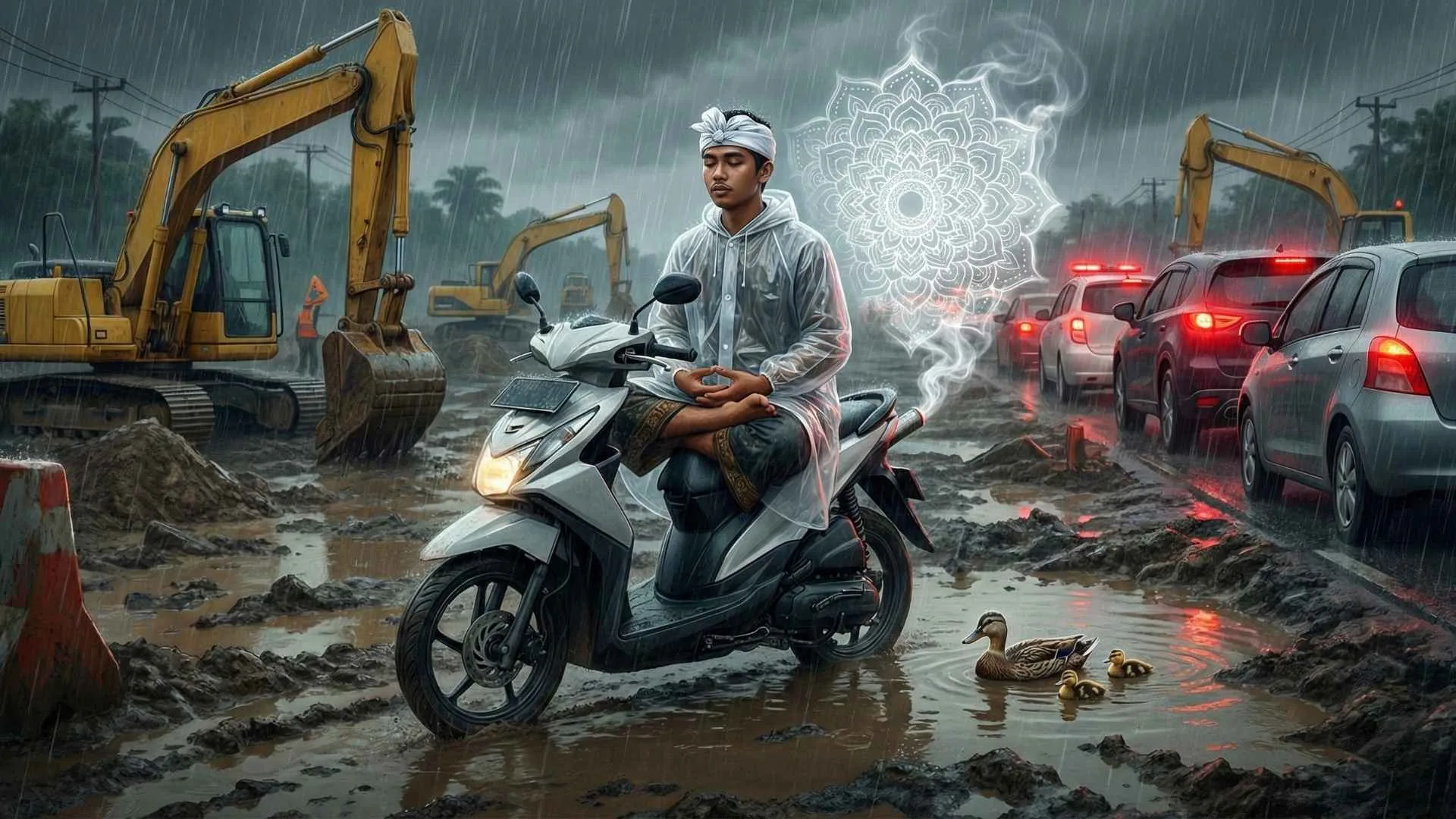 proyek jalan di bali