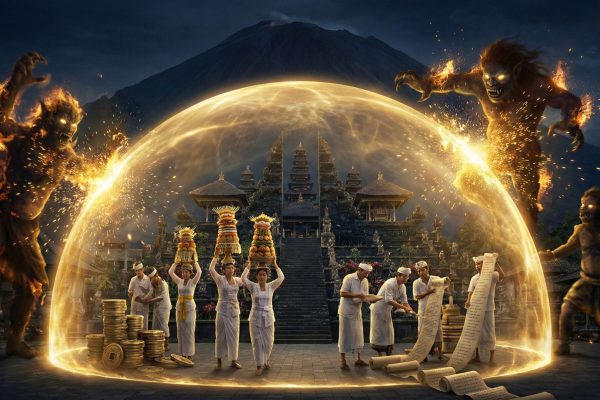 Mitos & Realita: Kenapa Desa Adat Besakih Tidak Bikin Ogoh-Ogoh Saat Nyepi?