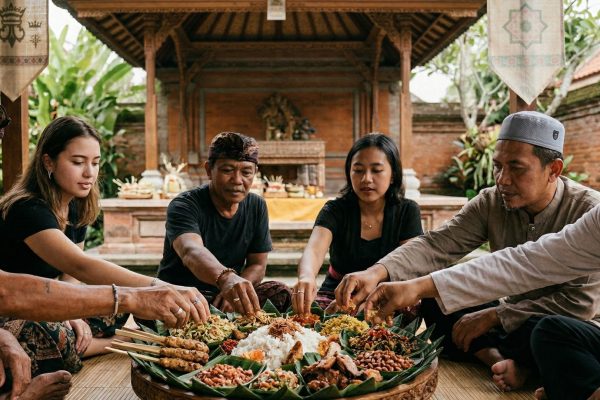 Diplomasi Satu Nampan: Sejarah Megibung Bali yang (Ternyata) Hasil Akulturasi
