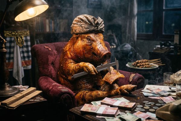 Cara Makan Babi Guling