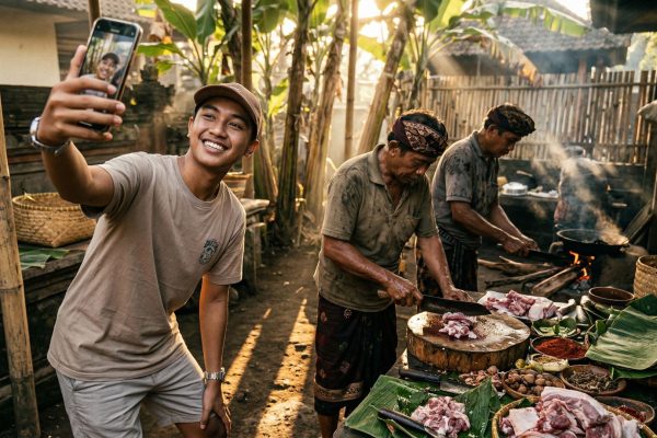 Tradisi Mebat Paskah di Bali: Toleransi Nyata atau Cuma Numpang Makan?