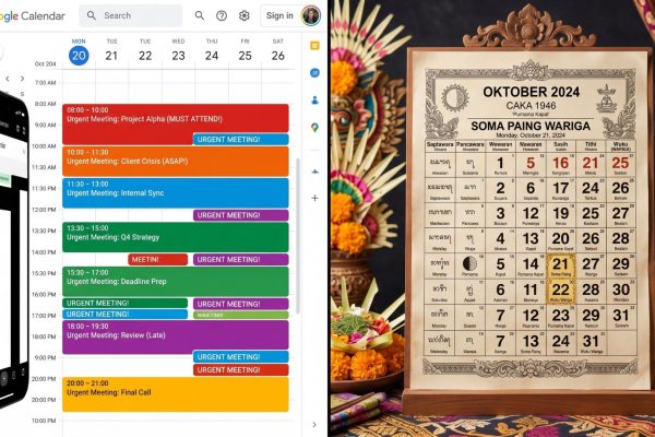 Wariga Bali: Sistem Manajemen Waktu Nenek Moyang yang Bikin Google Calendar Cupu